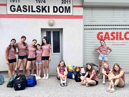 Mladinke PGD Zgornji Tuhinj na gasilski olimpijadi osvojile odlično 5. mesto (25)